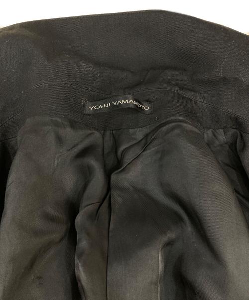 Y's for men（ワイズフォーメン）Y's for men (ワイズフォーメン) ウールギャバジンコート ブラック サイズ:4の古着・服飾アイテム