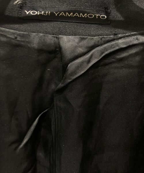 Y's for men（ワイズフォーメン）Y's for men (ワイズフォーメン) ウールギャバジンコート ブラック サイズ:4の古着・服飾アイテム