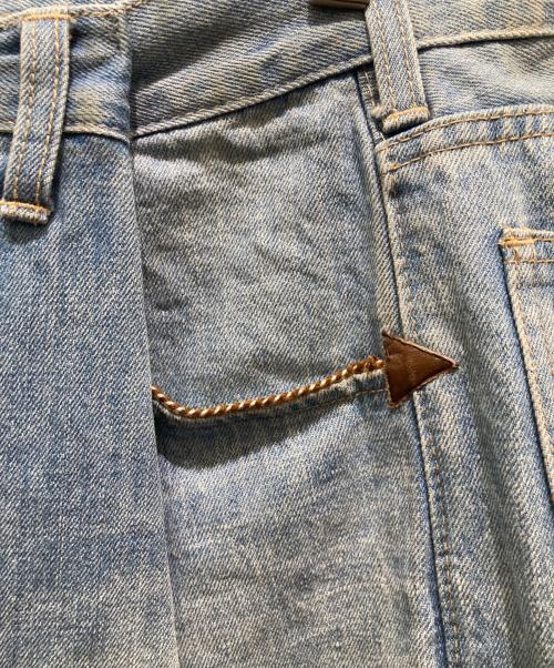 glamb（グラム）glamb (グラム) パッチワークワイドデニムパンツ インディゴ サイズ:Lの古着・服飾アイテム