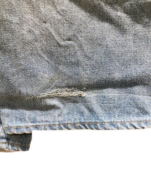 glamb（グラム）glamb (グラム) パッチワークワイドデニムパンツ インディゴ サイズ:Lの古着・服飾アイテム