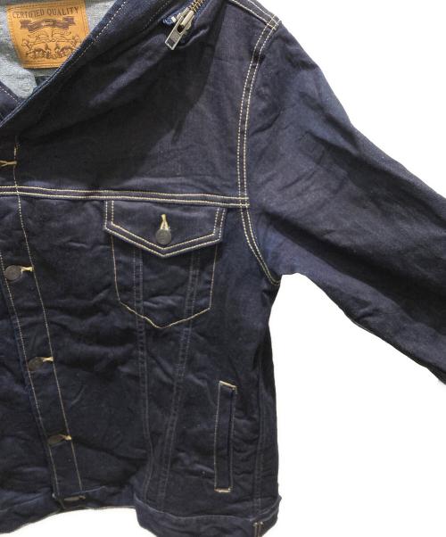 glamb（グラム）glamb (グラム) Carol Denim JKT インディゴ サイズ:Lの古着・服飾アイテム