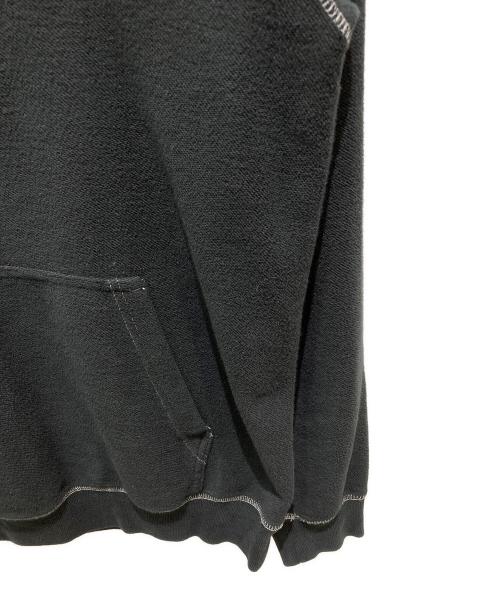 stussy（ステューシー）stussy (ステューシー) プルオーバーパーカー ブラック サイズ:Ｌの古着・服飾アイテム