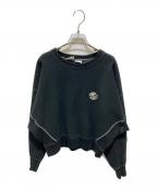 holiday×Champion REVERSE WEAVE×JOURNAL STANDARDホリデー×チャンピオン リバース ウィーブ×ジャーナルスタンダード）の古着「ショート丈スウェット」｜ブラック