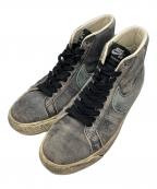 NIKEナイキ）の古着「Nike SB Blazer Mid」｜ネイビー