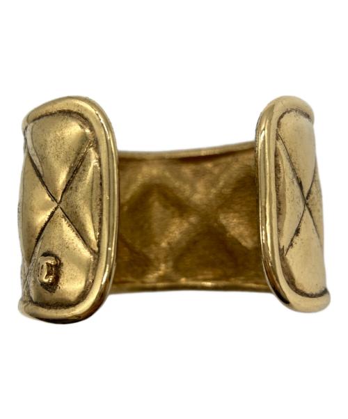 CHANEL（シャネル）CHANEL (シャネル) マトラッセココマークバングル ゴールドの古着・服飾アイテム