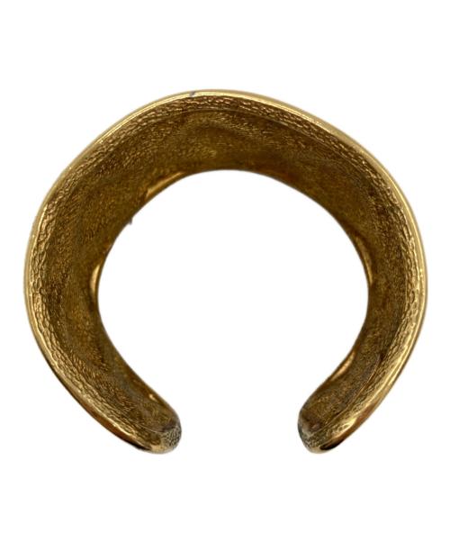 CHANEL（シャネル）CHANEL (シャネル) マトラッセココマークバングル ゴールドの古着・服飾アイテム