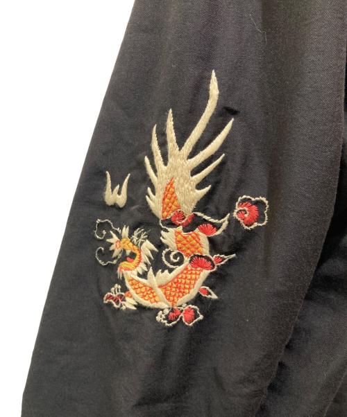 テーラー東洋（テーラートウヨウ）テーラー東洋 (テーラートウヨウ) Late 1960s Style Cotton Rayon Vietnam Jacket “SKULL” ブラック サイズ:Lの古着・服飾アイテム