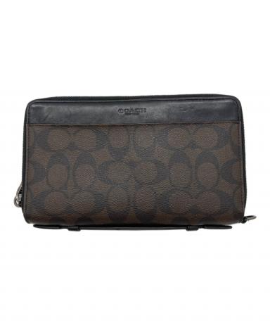 フィオナ様購入用　　 トラベルオーガナイザー　COACH 中古・古着通販】COACH (コーチ) トラベルオーガナイザー ブラウン