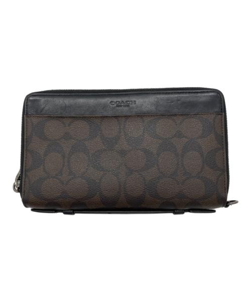 COACH（コーチ）COACH (コーチ) トラベルオーガナイザー ブラウンの古着・服飾アイテム
