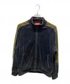 SUPREMEシュプリーム）の古着「Velour Track Jacket」｜ブラック