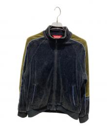 SUPREME（シュプリーム）の古着「Velour Track Jacket」｜ブラック