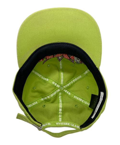 Hysteric Glamour（ヒステリックグラマー）Hysteric Glamour (ヒステリックグラマー) キャップ グリーンの古着・服飾アイテム