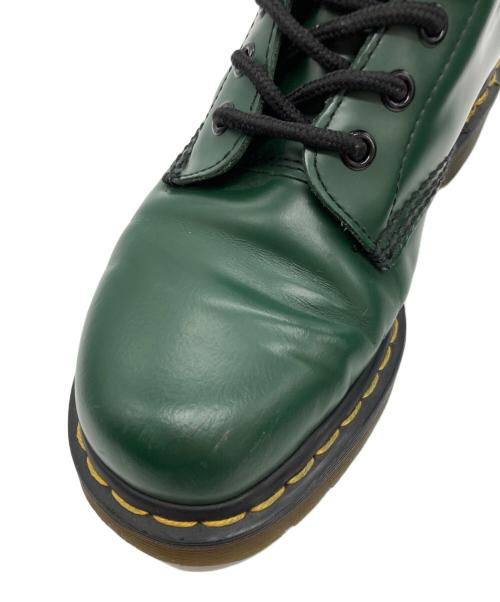 Dr.Martens（ドクターマーチン）Dr.Martens (ドクターマーチン) 8ホールブーツ グリーン サイズ:UK5の古着・服飾アイテム
