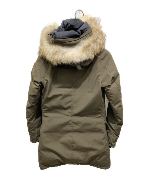 CANADA GOOSE（カナダグース）CANADA GOOSE (カナダグース) BRONTE PARKA カーキ サイズ:Sの古着・服飾アイテム