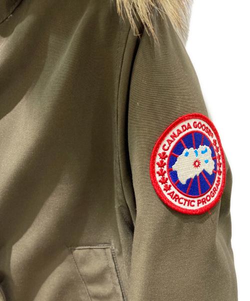 CANADA GOOSE（カナダグース）CANADA GOOSE (カナダグース) BRONTE PARKA カーキ サイズ:Sの古着・服飾アイテム