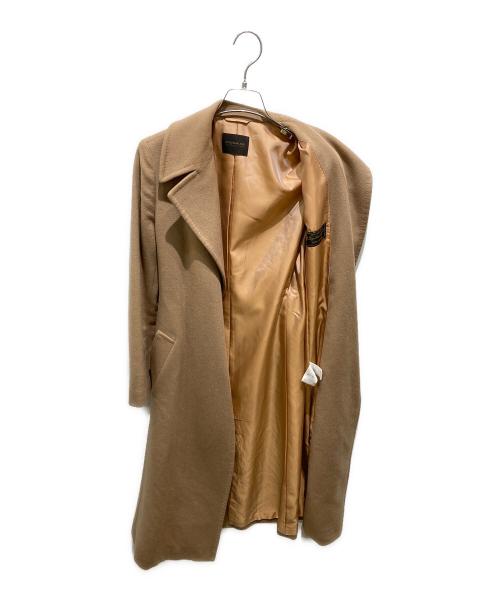 TOMORROW LAND collection（トゥモローランドコレクション）TOMORROW LAND collection (トゥモローランドコレクション) カシミヤロングコート ベージュ サイズ:34の古着・服飾アイテム