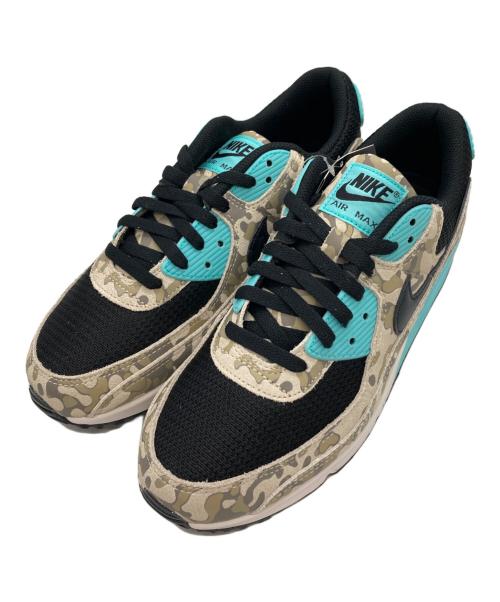NIKE（ナイキ）NIKE (ナイキ) AIR MAX 90 PRM SANDDRIFT/BLACK-AURORA GREEN-KHAKI ベージュ サイズ:28の古着・服飾アイテム