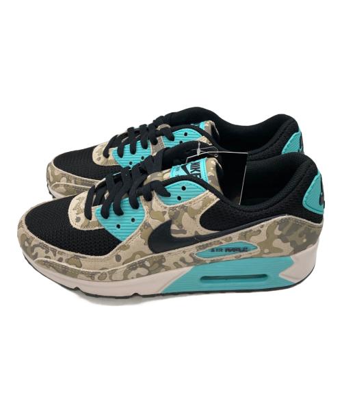 NIKE（ナイキ）NIKE (ナイキ) AIR MAX 90 PRM SANDDRIFT/BLACK-AURORA GREEN-KHAKI ベージュ サイズ:28の古着・服飾アイテム