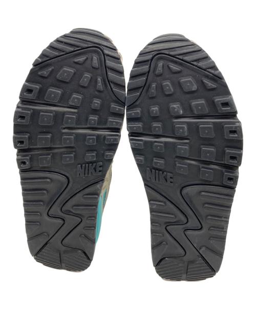 NIKE（ナイキ）NIKE (ナイキ) AIR MAX 90 PRM SANDDRIFT/BLACK-AURORA GREEN-KHAKI ベージュ サイズ:28の古着・服飾アイテム