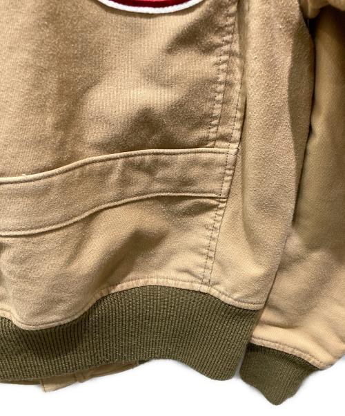 AVIREX（アヴィレックス）AVIREX (アヴィレックス) G-1ブラックエイセスフライトジャケット ベージュ サイズ:Lの古着・服飾アイテム