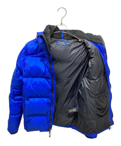 POLO RALPH LAUREN（ポロ・ラルフローレン）POLO RALPH LAUREN (ポロ・ラルフローレン) ビッグポニーダウンジャケット ブルー サイズ:Sの古着・服飾アイテム