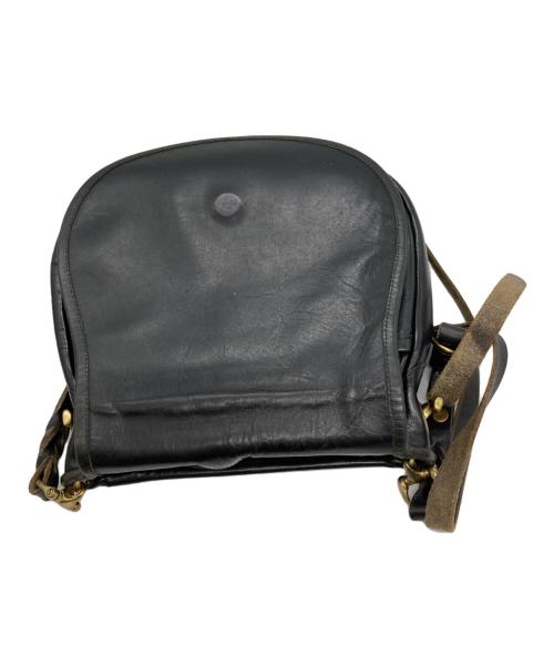 FUNNY（ファニー）FUNNY (ファニー) レザーショルダーバッグ ブラックの古着・服飾アイテム