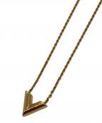 LOUIS VUITTONルイ ヴィトン）の古着「ネックレス　エッセンシャルV　」｜ゴールド