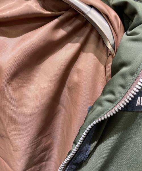 AVIREX（アヴィレックス）AVIREX (アヴィレックス) PADDING B-3 WEST POINT JACKET カーキ サイズ:Lの古着・服飾アイテム