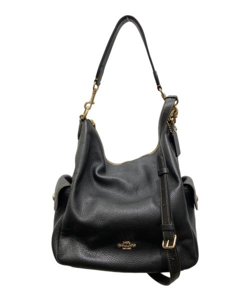 COACH（コーチ）COACH (コーチ) ペニー2WAYバッグ ブラックの古着・服飾アイテム
