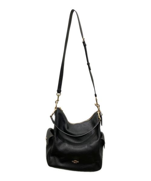 COACH（コーチ）COACH (コーチ) ペニー2WAYバッグ ブラックの古着・服飾アイテム