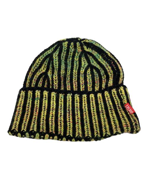 DIESEL（ディーゼル）DIESEL (ディーゼル) ニット帽 グリーンの古着・服飾アイテム