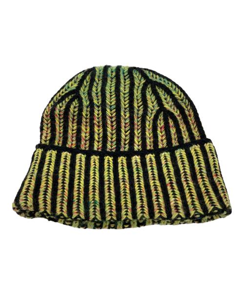 DIESEL（ディーゼル）DIESEL (ディーゼル) ニット帽 グリーンの古着・服飾アイテム