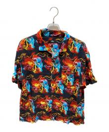 stussy（ステューシー）の古着「NEON VENUS SHIRT」｜レッド