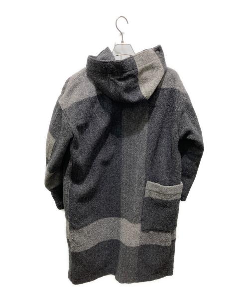 Engineered Garments（エンジニアドガーメンツ）Engineered Garments (エンジニアドガーメンツ) Hv. Weight Big Plaid H.B ダッフルコート グレー サイズ:XSの古着・服飾アイテム