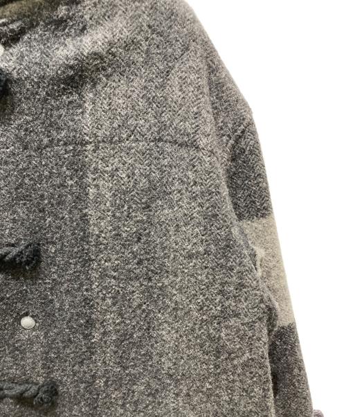 Engineered Garments（エンジニアドガーメンツ）Engineered Garments (エンジニアドガーメンツ) Hv. Weight Big Plaid H.B ダッフルコート グレー サイズ:XSの古着・服飾アイテム
