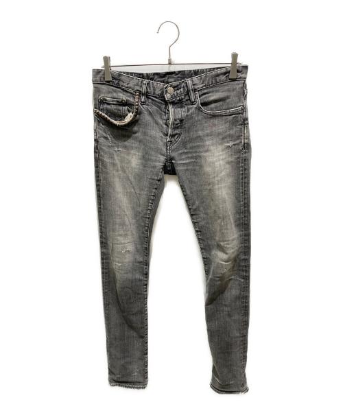 Hysteric Glamour（ヒステリックグラマー）Hysteric Glamour (ヒステリックグラマー) スッタズスキニーデニムパンツ グレー サイズ:30の古着・服飾アイテム