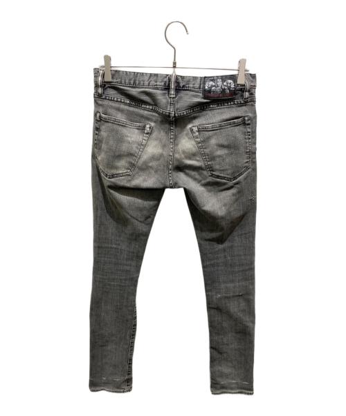 Hysteric Glamour（ヒステリックグラマー）Hysteric Glamour (ヒステリックグラマー) スッタズスキニーデニムパンツ グレー サイズ:30の古着・服飾アイテム