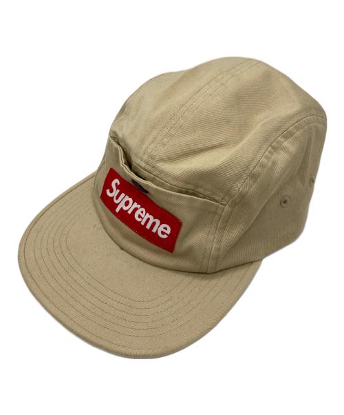 SUPREME（シュプリーム）SUPREME (シュプリーム) Snap Button Camp Cap ベージュの古着・服飾アイテム