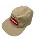 SUPREME（シュプリーム）の古着「Snap Button Camp Cap」｜ベージュ