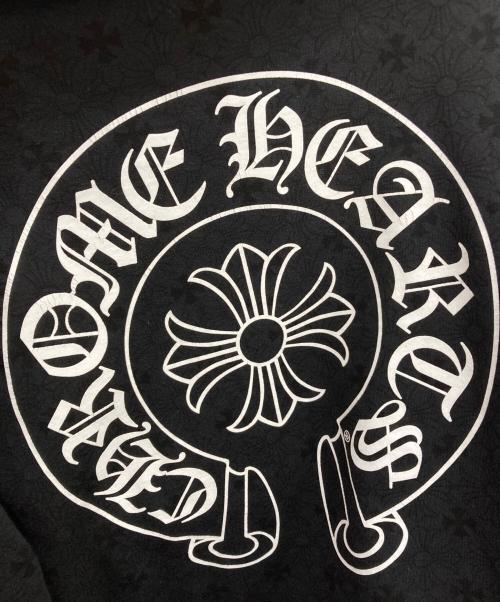 CHROME HEARTS（クロムハーツ）CHROME HEARTS (クロムハーツ) 総柄プリントパーカー ブラック サイズ:Mの古着・服飾アイテム