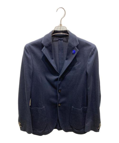 LARDINI（ラルディーニ）LARDINI (ラルディーニ) コットン3Bジャケット ネイビー サイズ:46の古着・服飾アイテム