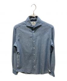 giannetto（ジャンネット）の古着「シャンブレーシャツ」｜ブルー