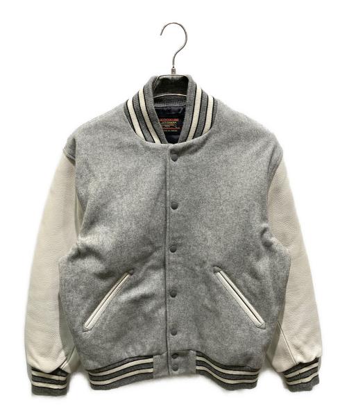 skookum（スクーカム）SKOOKUM (スクーカム) AWARD JACKET グレー サイズ:Lの古着・服飾アイテム