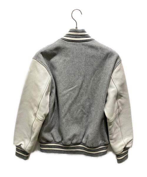 skookum（スクーカム）SKOOKUM (スクーカム) AWARD JACKET グレー サイズ:Lの古着・服飾アイテム