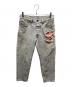 DIESEL（ディーゼル）の古着「2010ダメージデニムパンツ」｜グレー