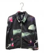 ELEMENT×STAR WARSエレメント×スターウォーズ）の古着「総柄ジップアップブルゾン」｜ブラック