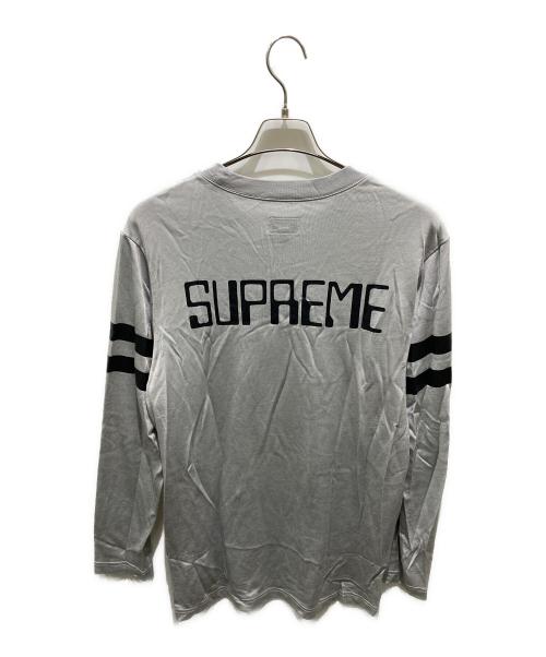 SUPREME（シュプリーム）SUPREME (シュプリーム) FOOTBALL L/S TEE グレー サイズ:Mの古着・服飾アイテム
