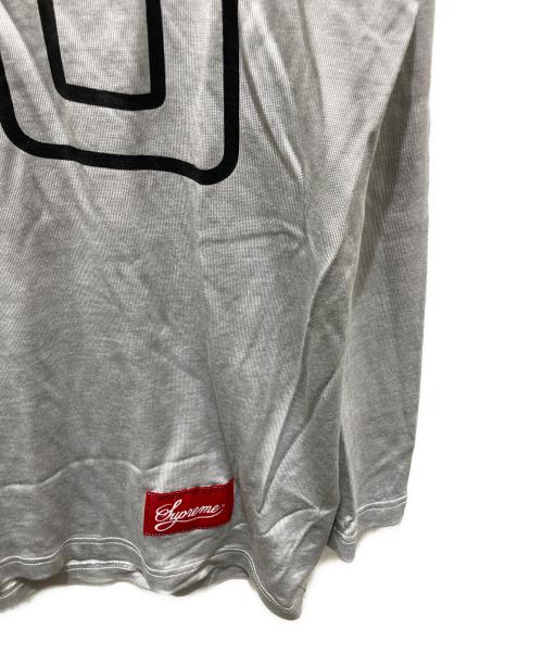 SUPREME（シュプリーム）SUPREME (シュプリーム) FOOTBALL L/S TEE グレー サイズ:Mの古着・服飾アイテム