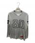 SUPREME（シュプリーム）の古着「FOOTBALL L/S TEE」｜グレー