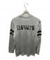 SUPREME (シュプリーム) FOOTBALL L/S TEE グレー サイズ:M：8000円